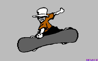 Animated Snowboarder